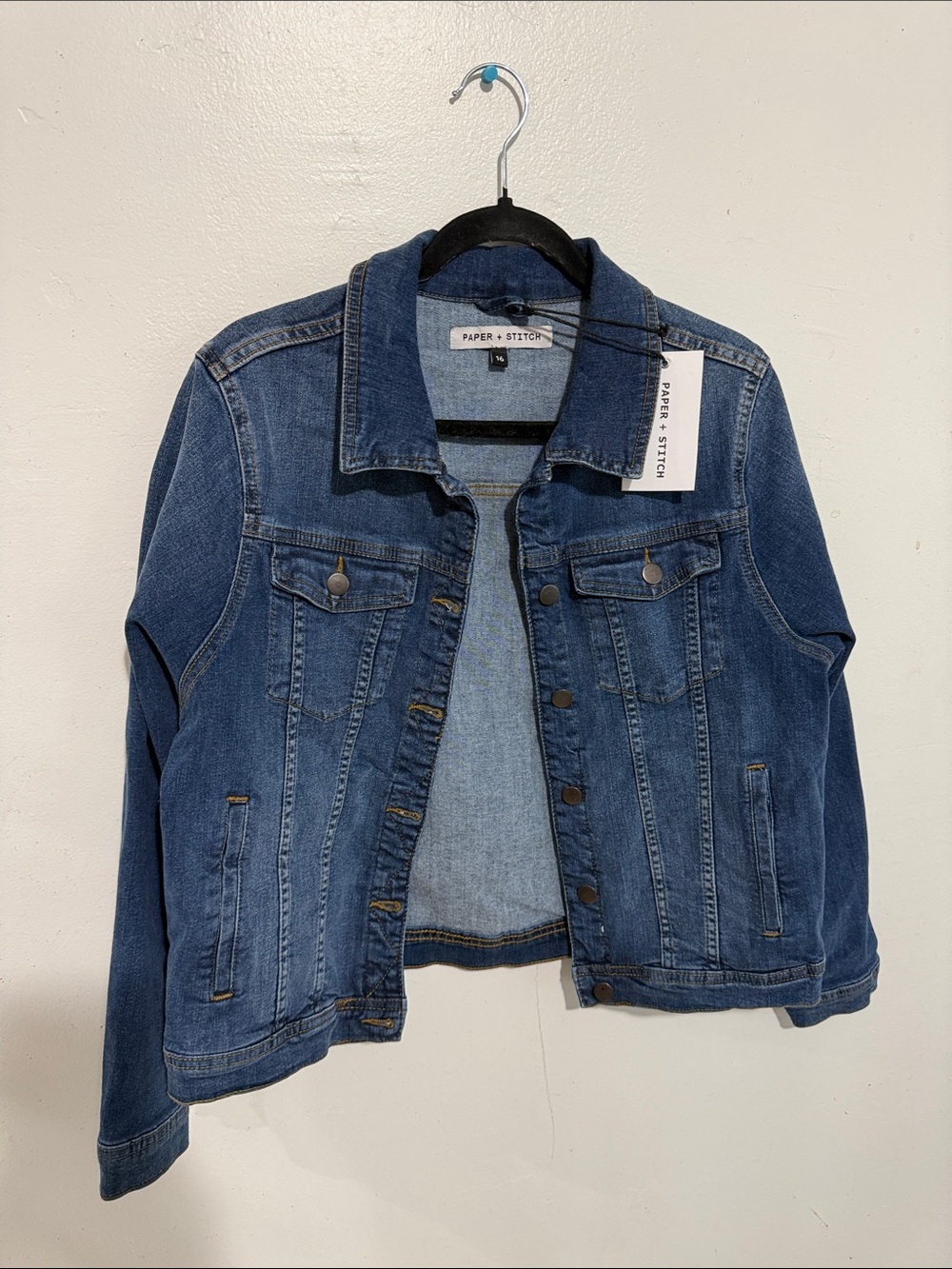 Women's Mid-Blue Denim Jacket